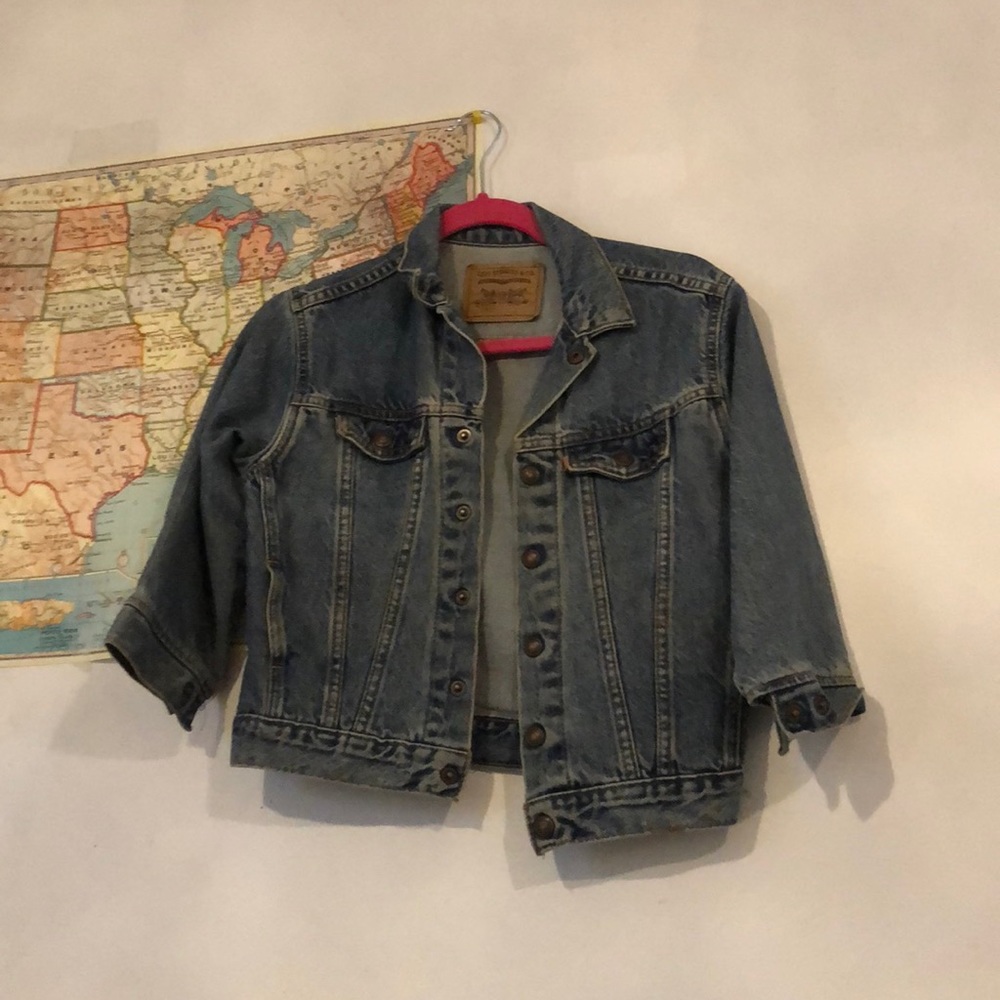 Levi’s denim jacket!